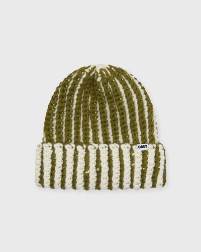 Obey SCOUT CHUNKY BEANIE, green