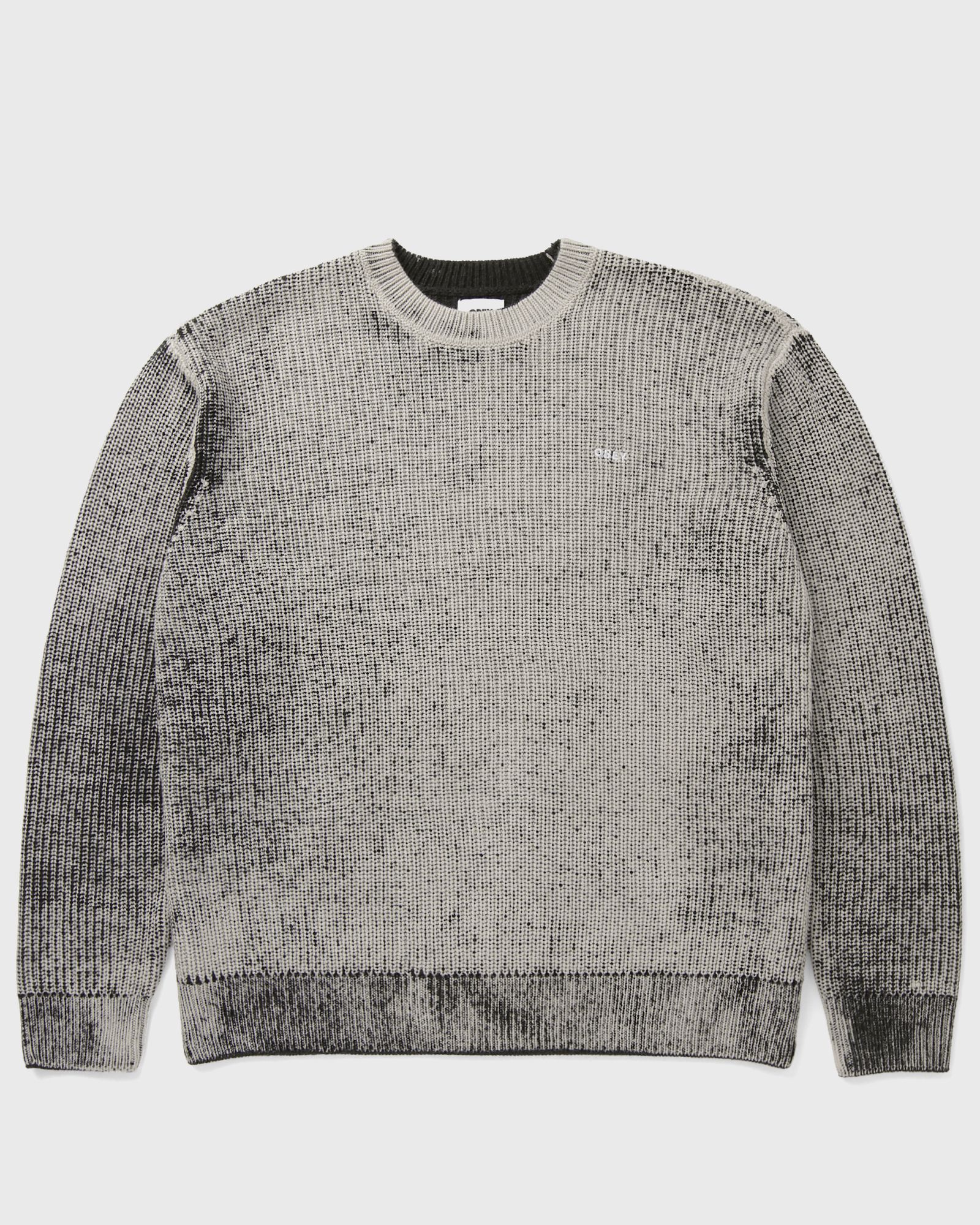 Obey SPRAY EFFECT SWEATER, black