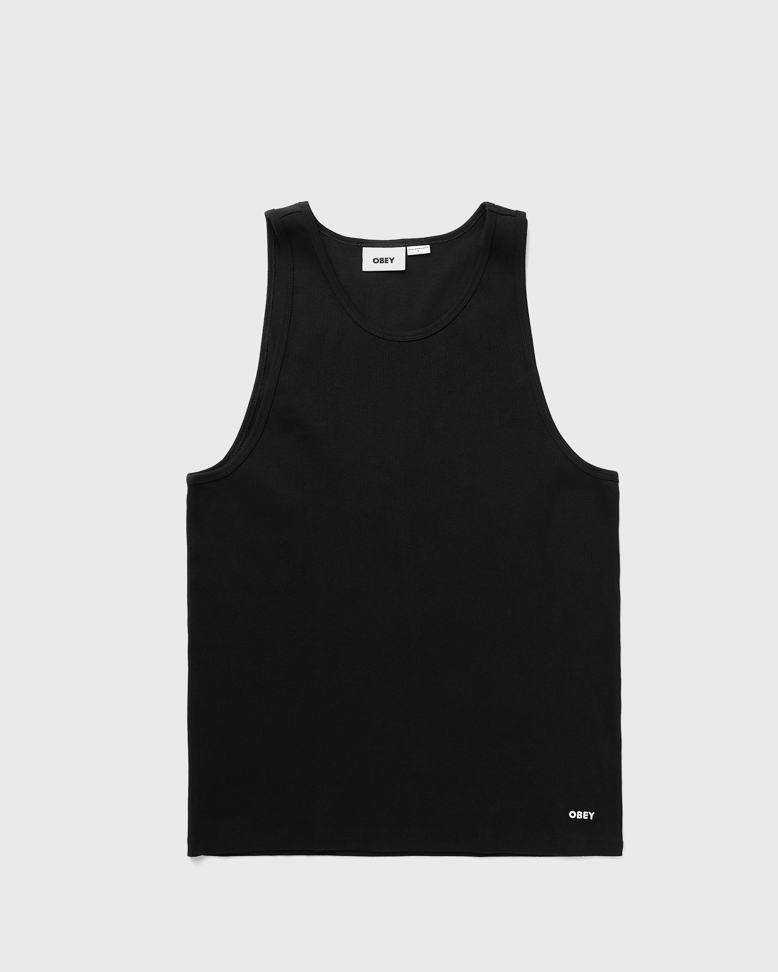 Obey STANDARD RIB TANK 2 PACK, black