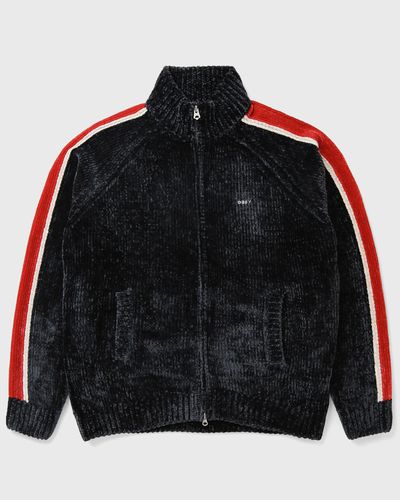 Obey VAREN ZIP UP SWEATER, blue