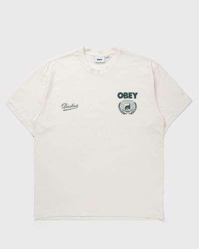 Obey X Paraboot KRANKS T-SHIRT, white