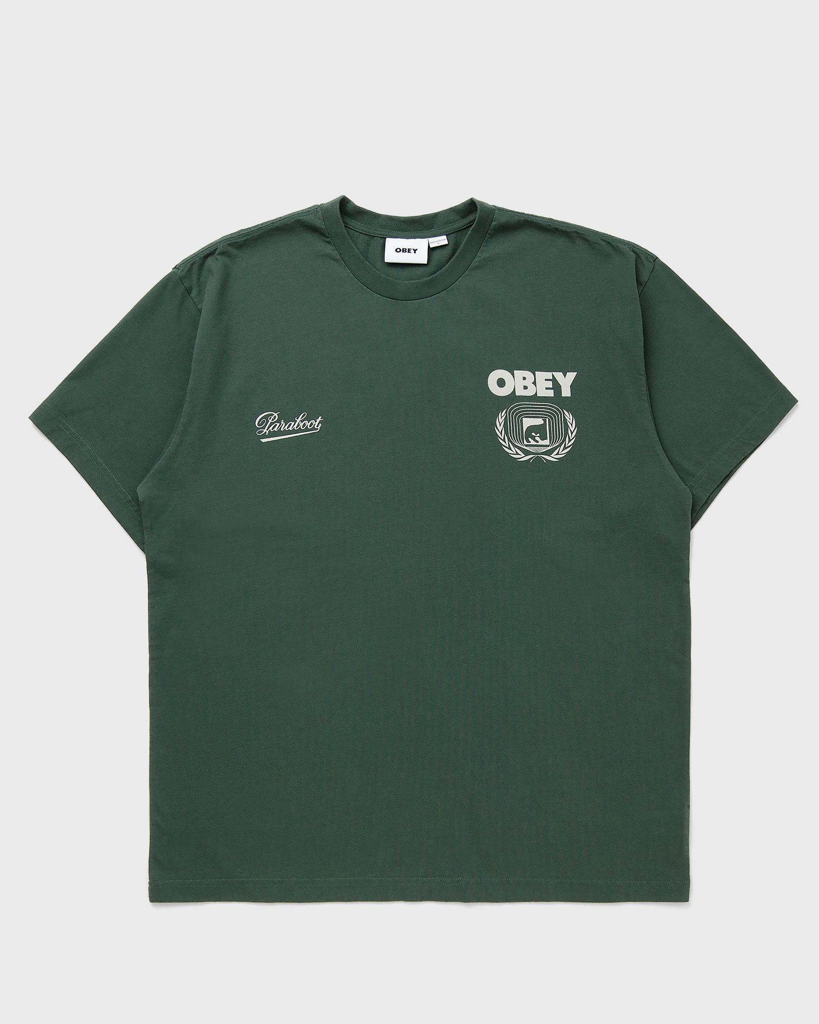 Obey X Paraboot KRANKS T-SHIRT, green