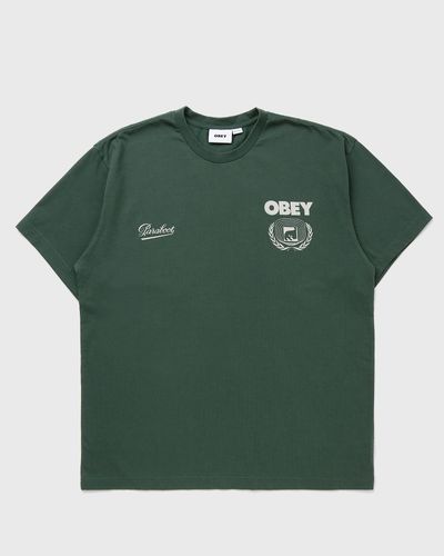 Obey X Paraboot KRANKS T-SHIRT, green