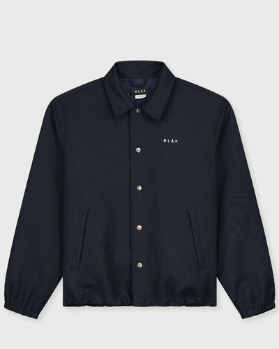 OLAF COACH JACKET, blue