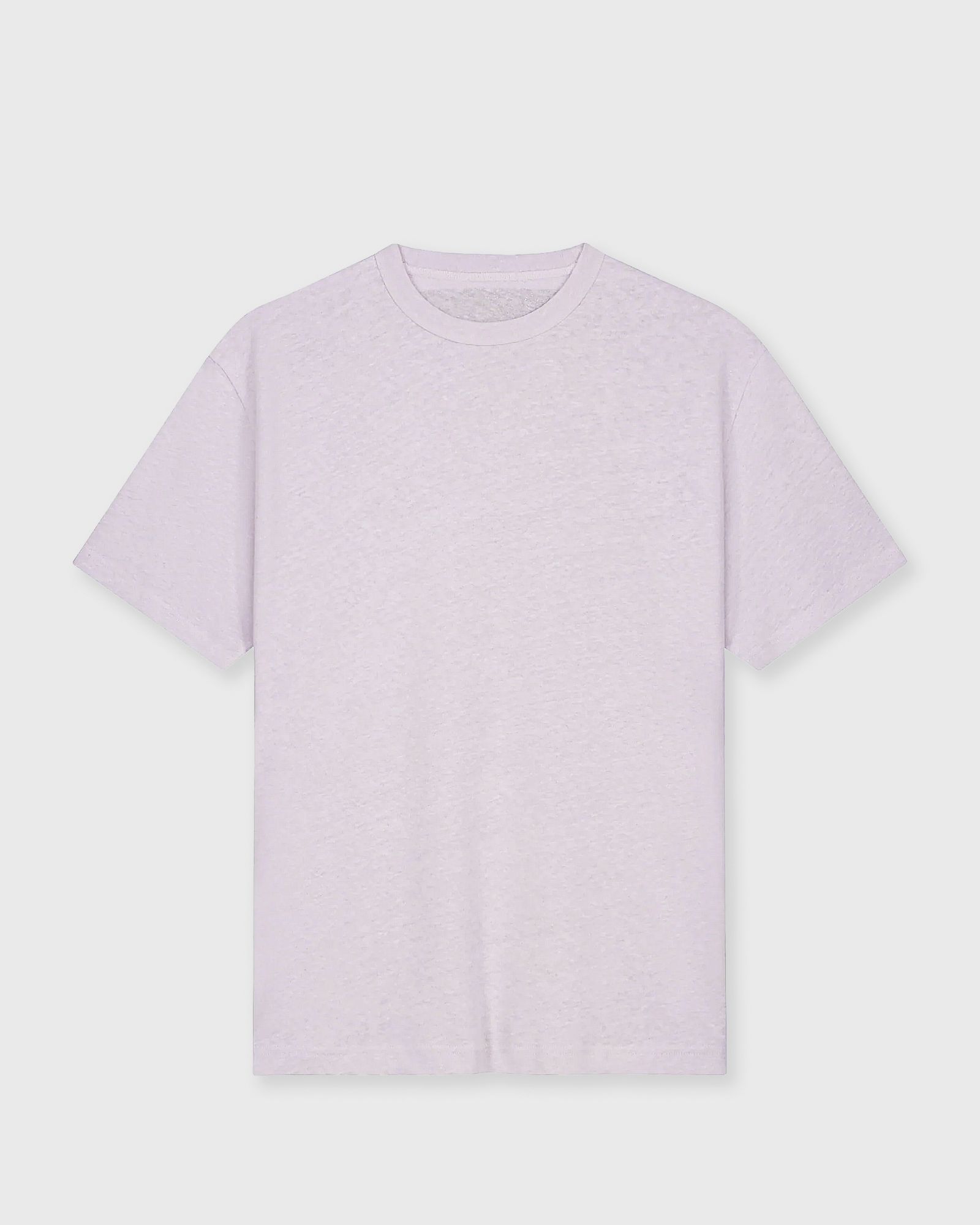 OLAF ESSENTIAL COTTON LINEN TEES, purple