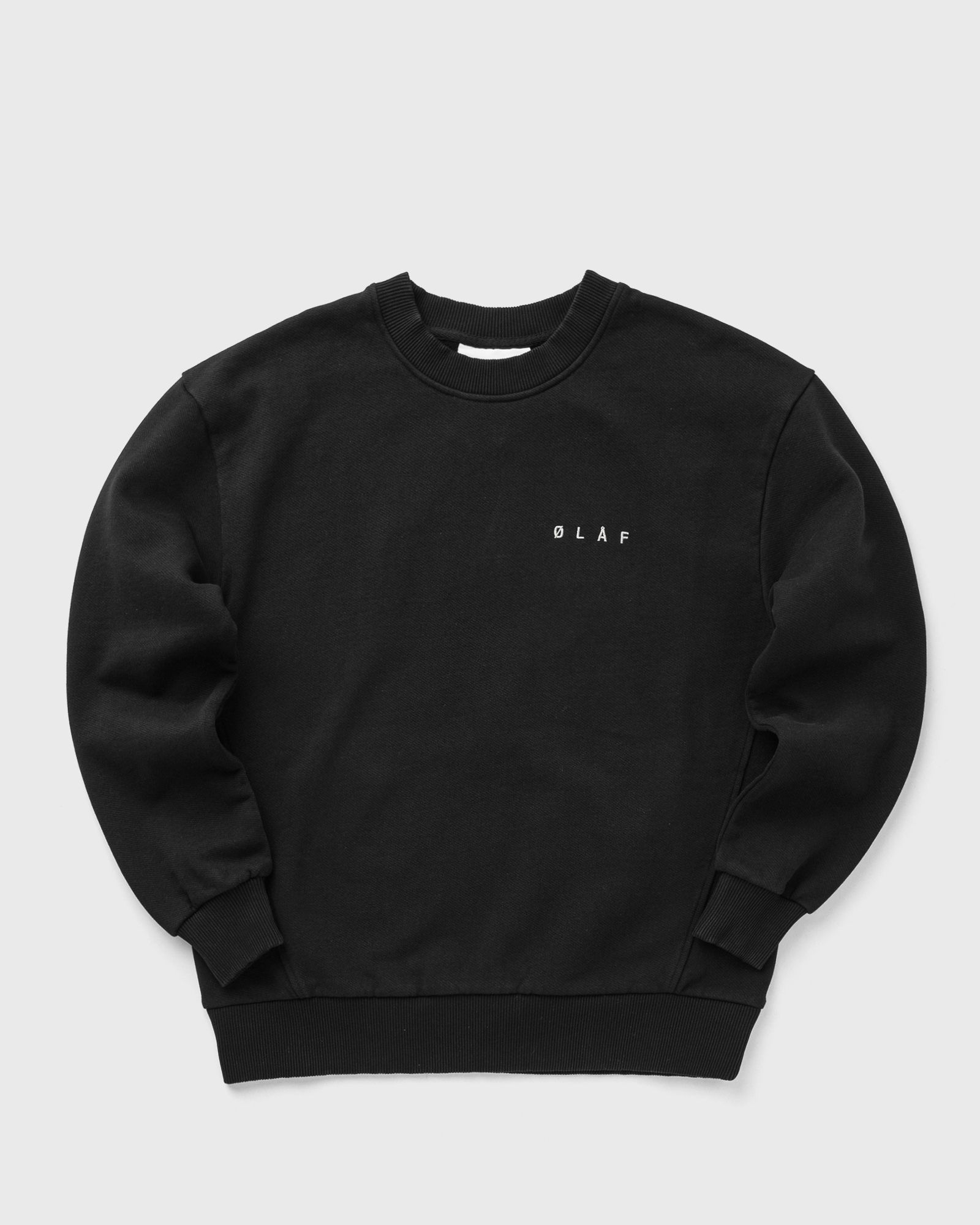 OLAF FACE CREWNECK, black