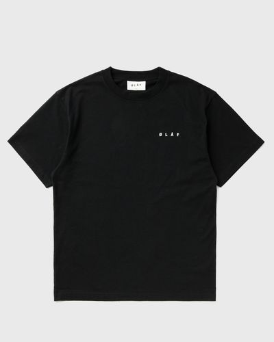 OLAF FACE TEE, black
