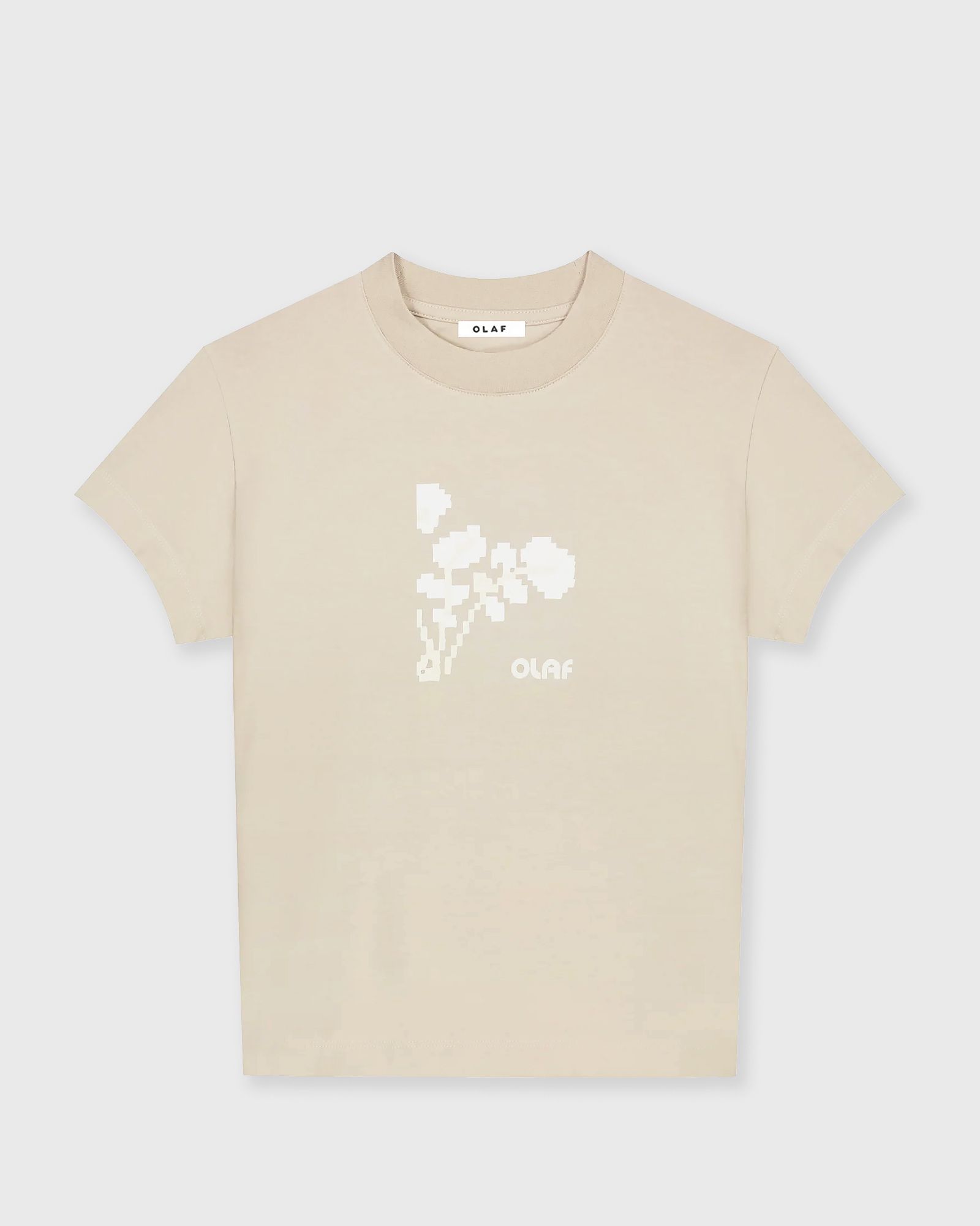 OLAF FELTED WATERCREST BABY TEES, beige