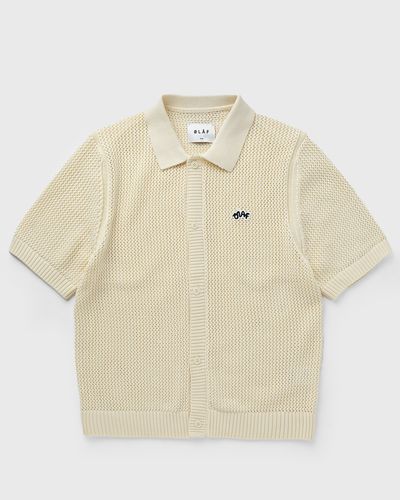 OLAF KNIT POLO, yellow
