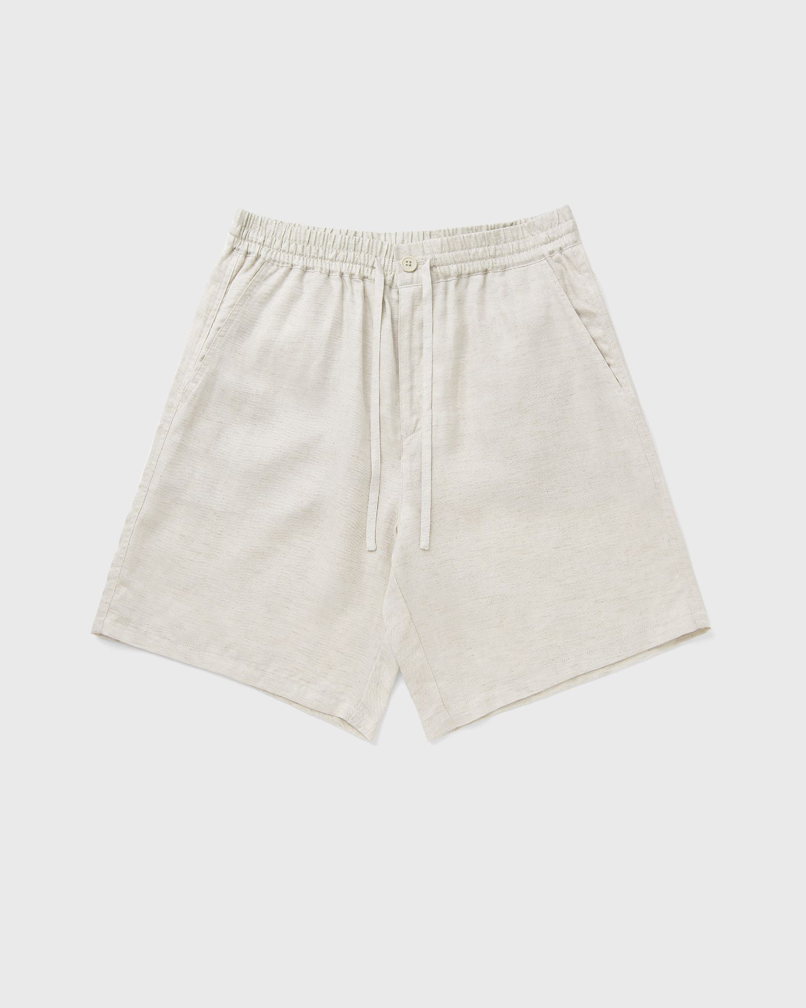 OLAF LINEN BLEND SHORT, beige