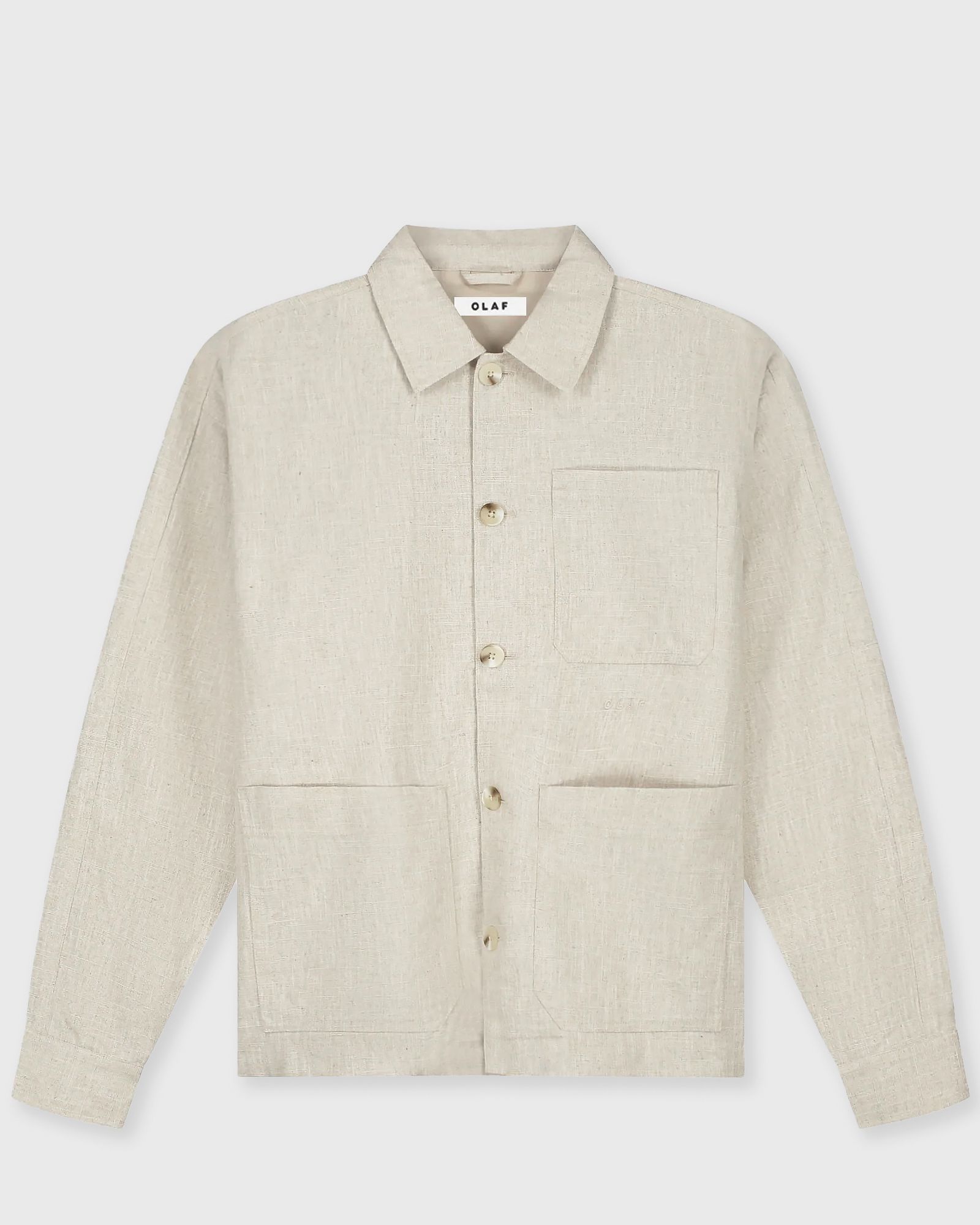 OLAF LINEN JACKET, beige