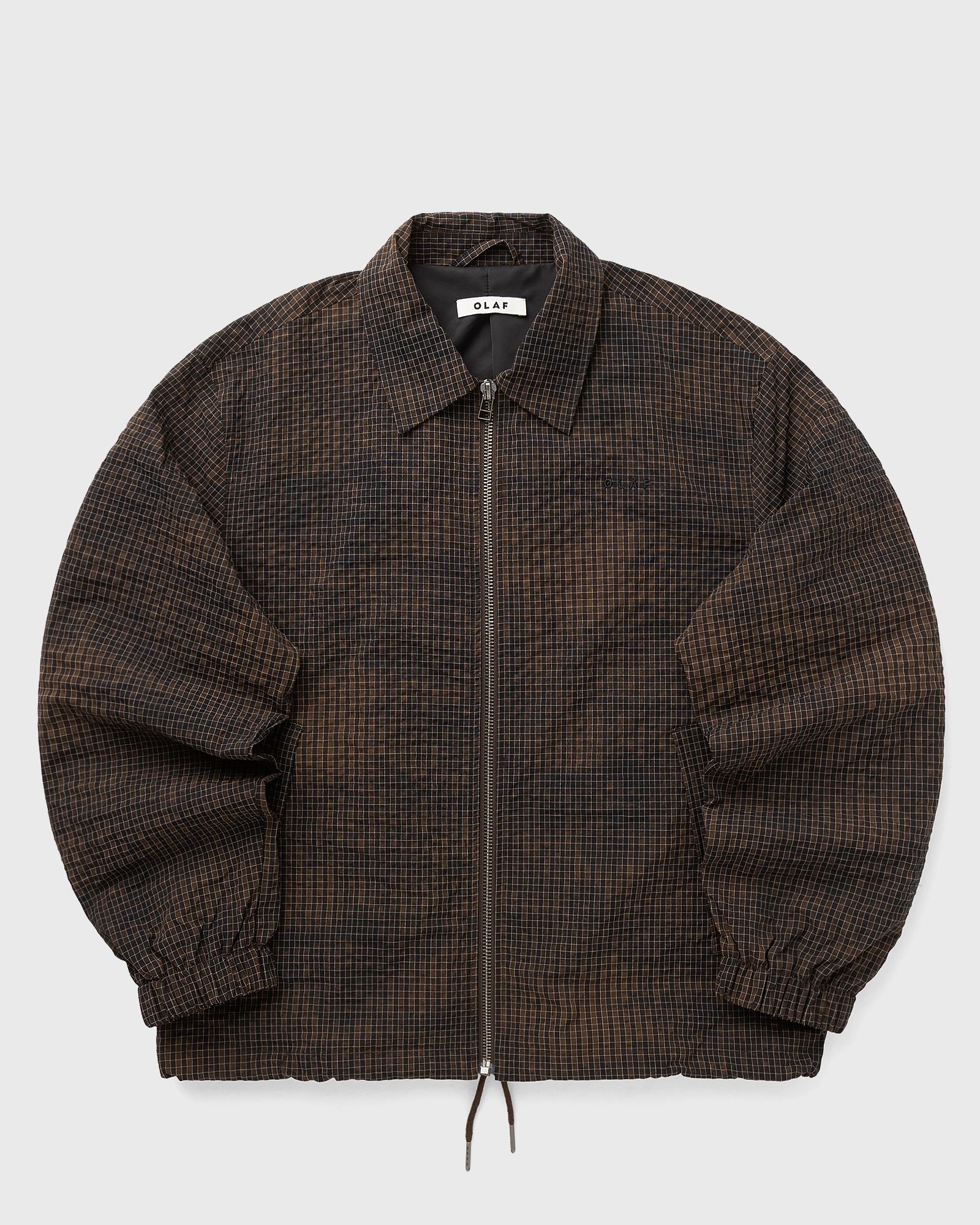 OLAF RIPSTOP COACH JACKET, brown