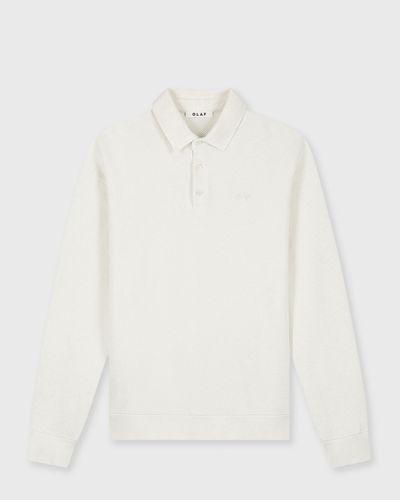 OLAF SIGNATURE OVERSIZED POLO, beige