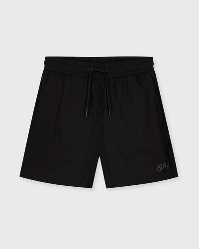 OLAF SIGNATURE SWIM SHORTS, black