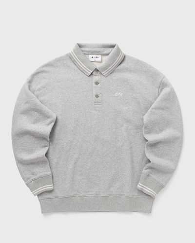 OLAF TIPPING DETAIL OVERSIZED POLO, grey