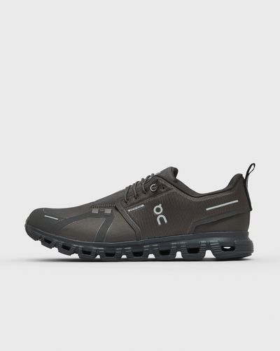 On Cloud 6 Waterproof, black|brown