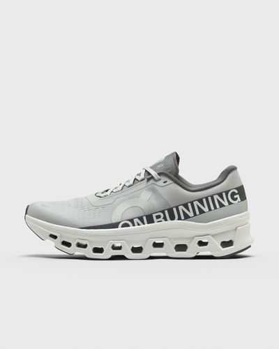 On Cloudmonster 1, white
