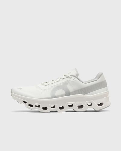 On Cloudmonster 1, white