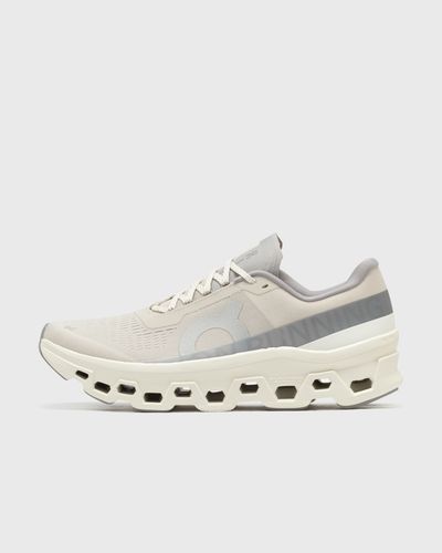 On Cloudmonster 1, white