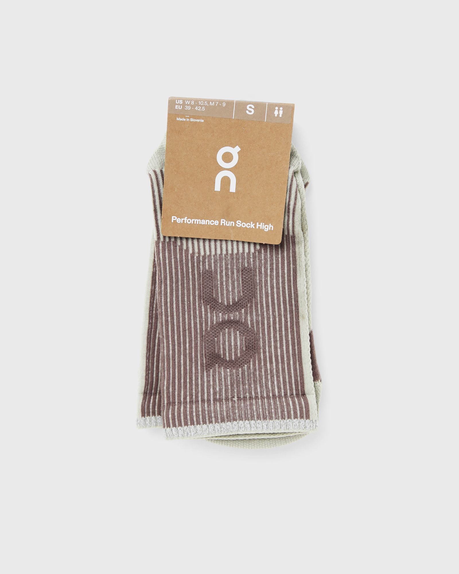 On Performance Run Sock High, brown|beige