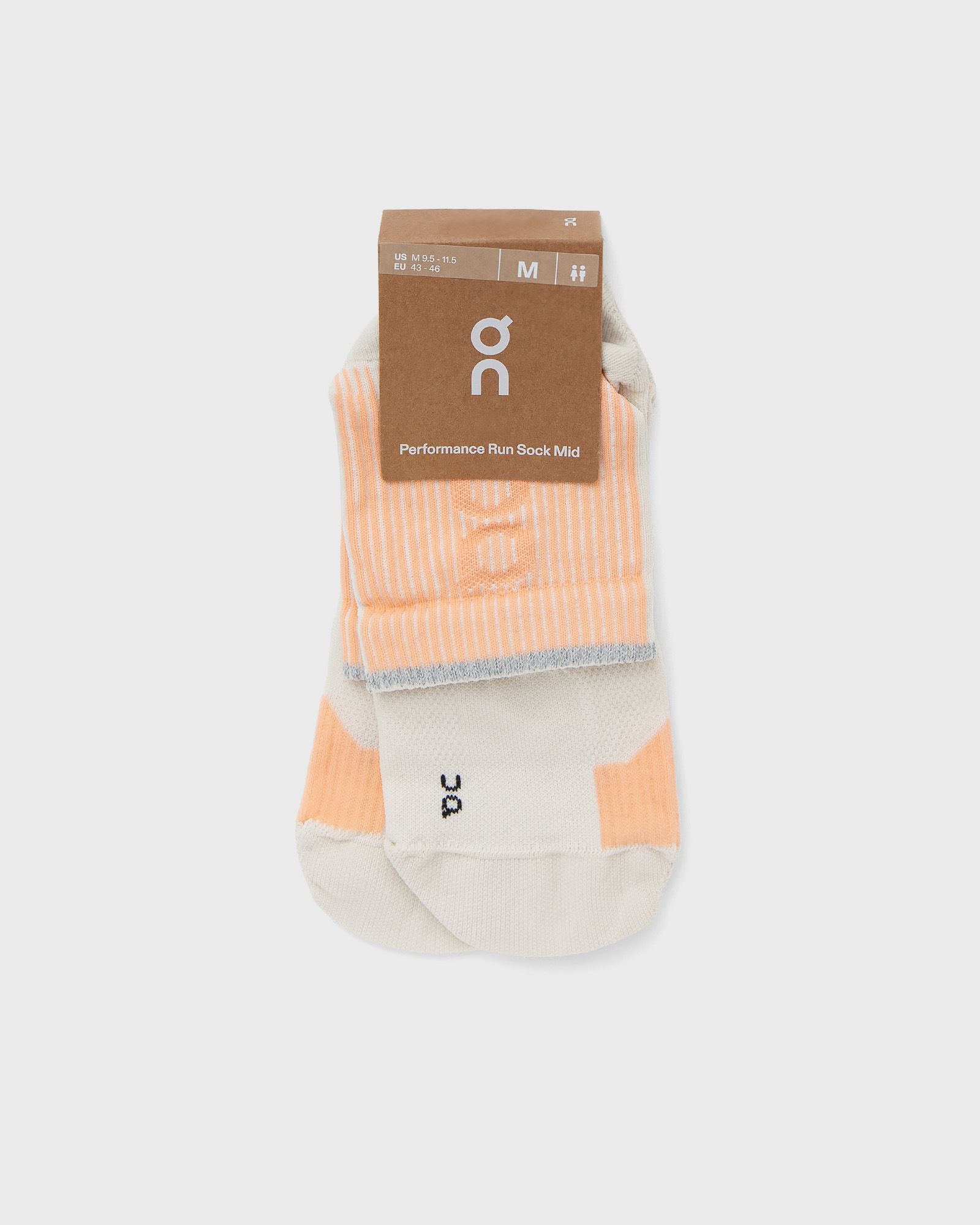 On Performance Run Sock Mid, orange