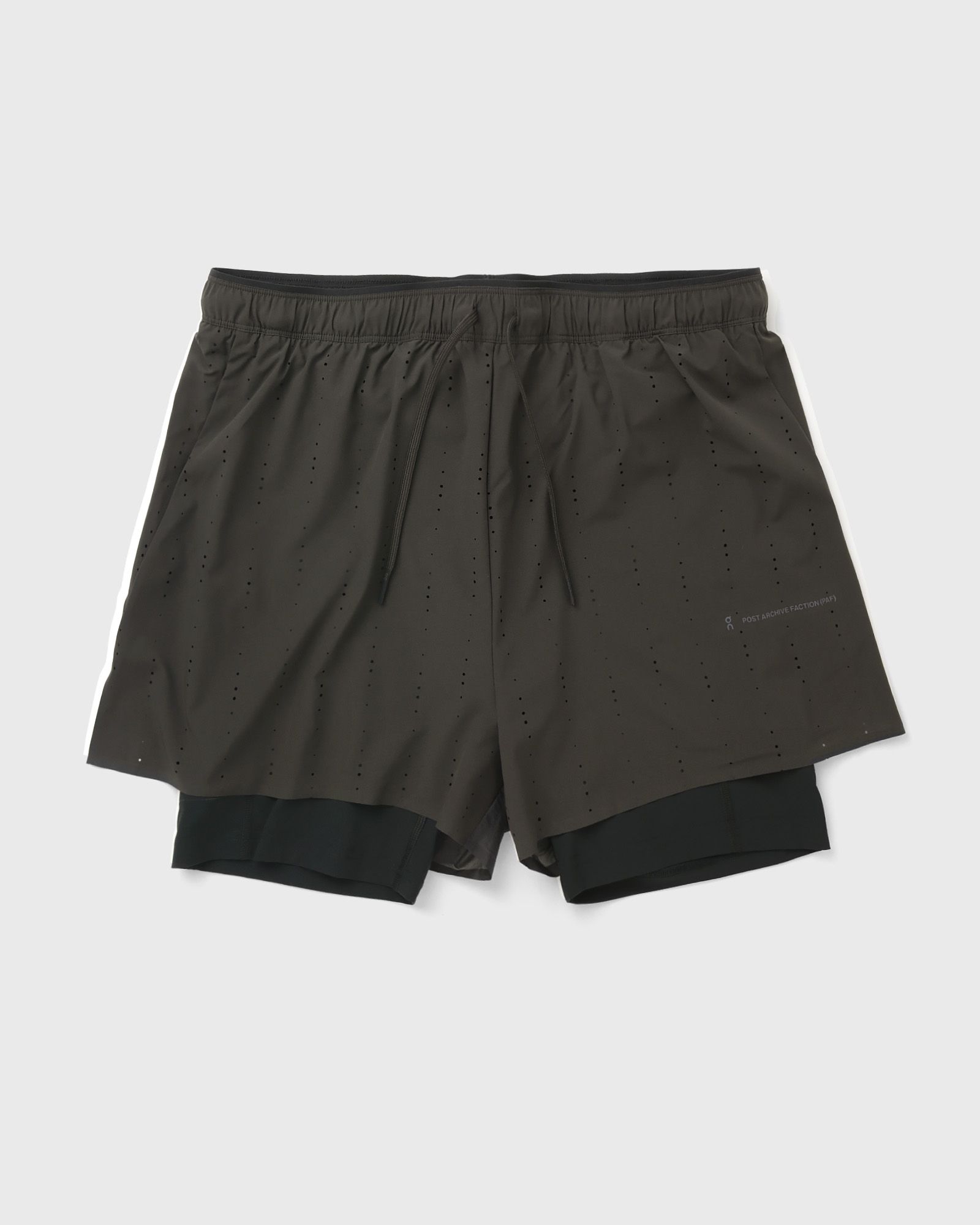 On Zero 2-in-1 Shorts PAF, black