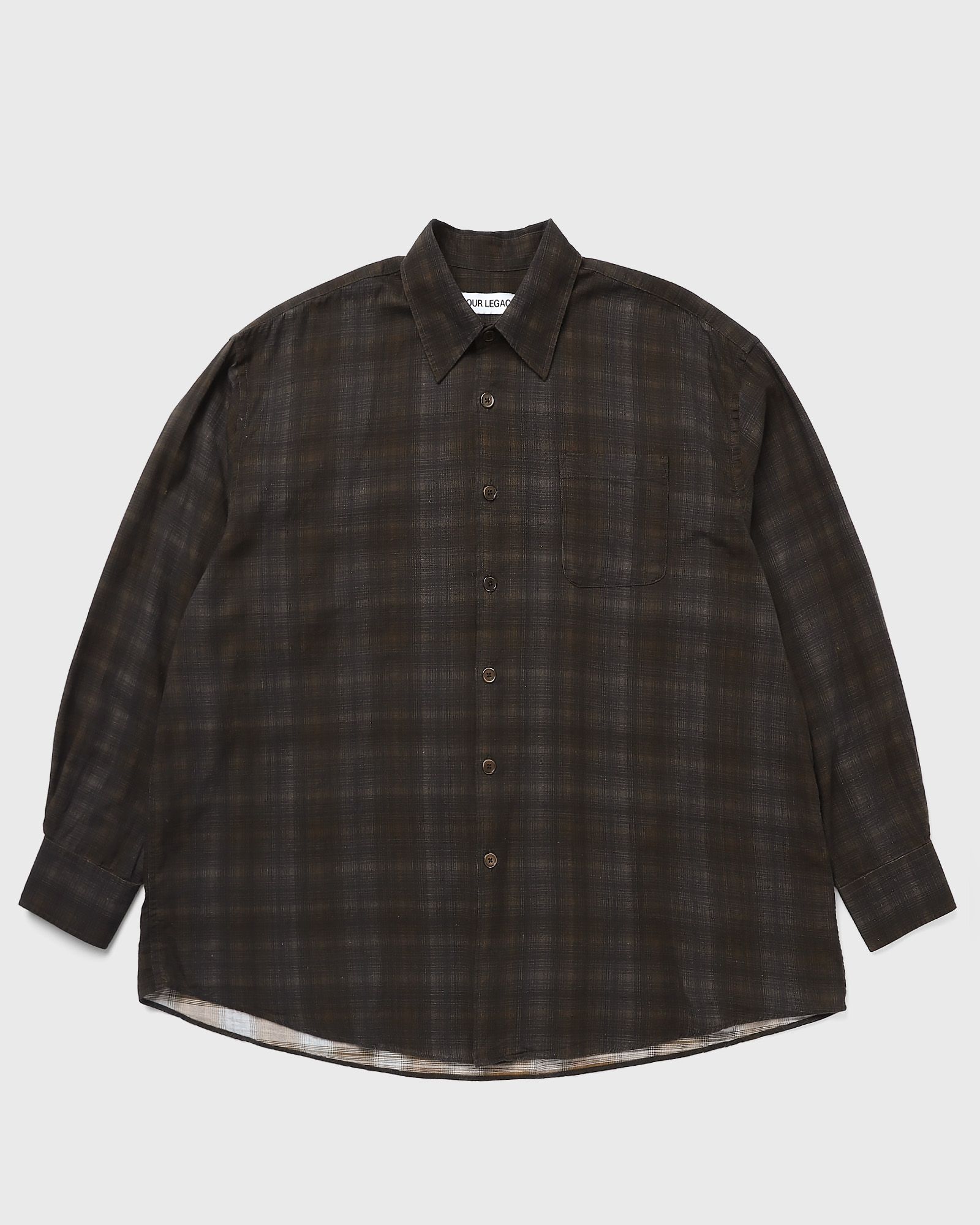Our Legacy BORROWED SHIRT, black