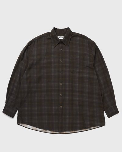 Our Legacy BORROWED SHIRT, black