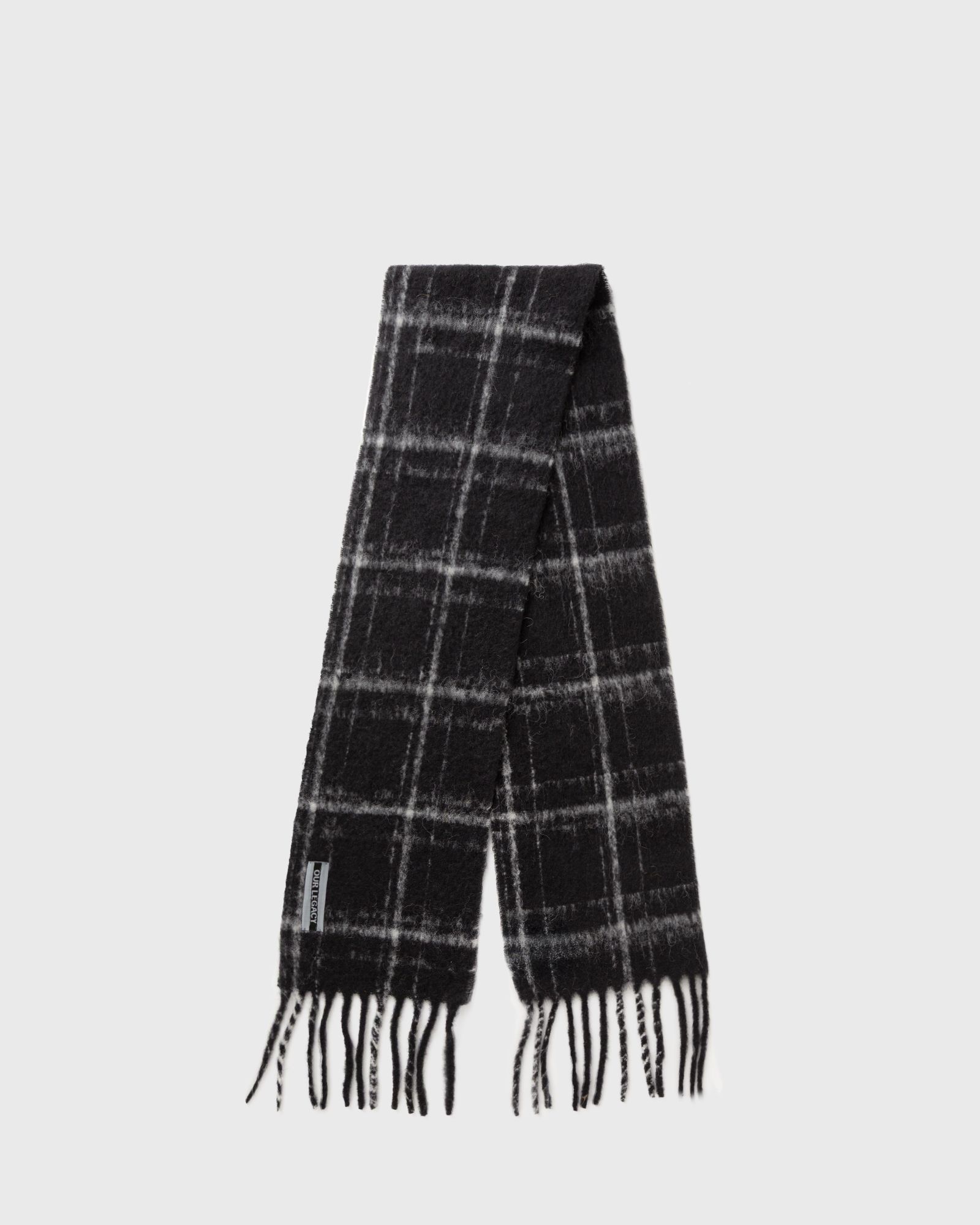 Our Legacy ESTATE SCARF, black