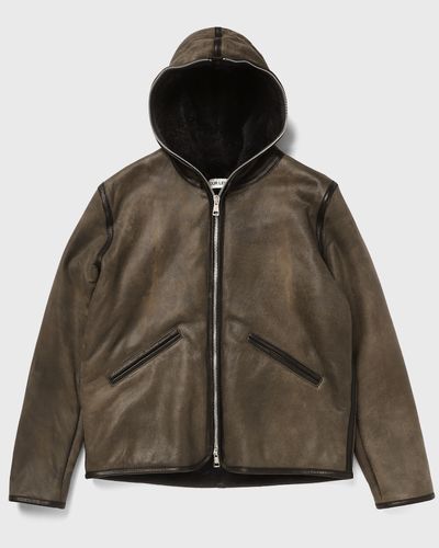 Our Legacy FULL ZIP JACKET, brown