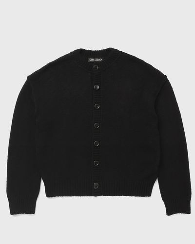 Our Legacy PITCH CARDIGAN, black