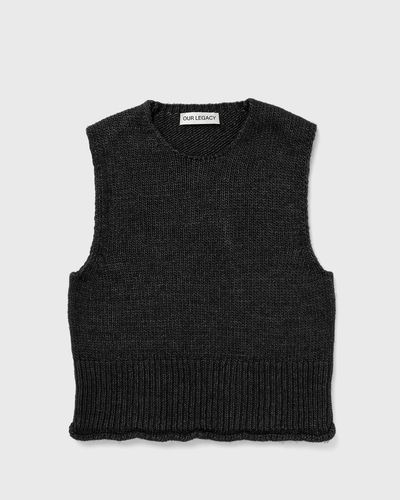 Our Legacy PLEASER TANK, black