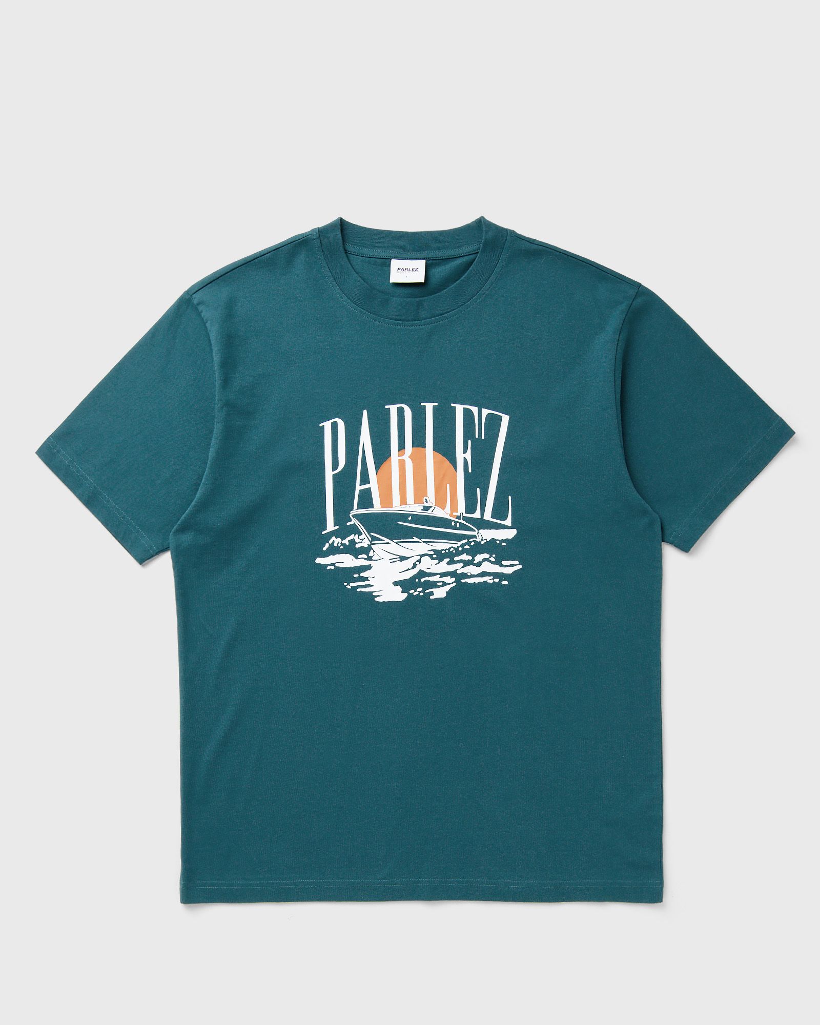 Parlez Vehi Tee, blue
