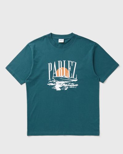 Parlez Vehi Tee, blue