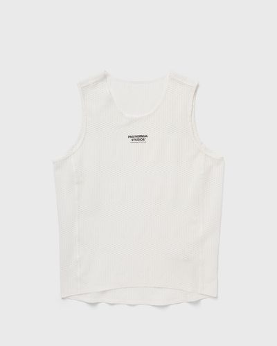 Pas Normal Studios Mechanism Pro Sleeveless Baselayer, white