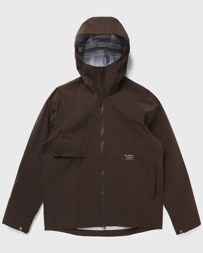 Pas Normal Studios Off-Race 3L Shell Jacket, brown