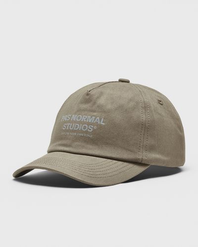 Pas Normal Studios Off-Race Cotton Cap, brown