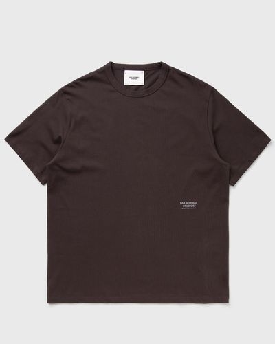 Pas Normal Studios Off-Race Cotton Tech T-Shirt, brown
