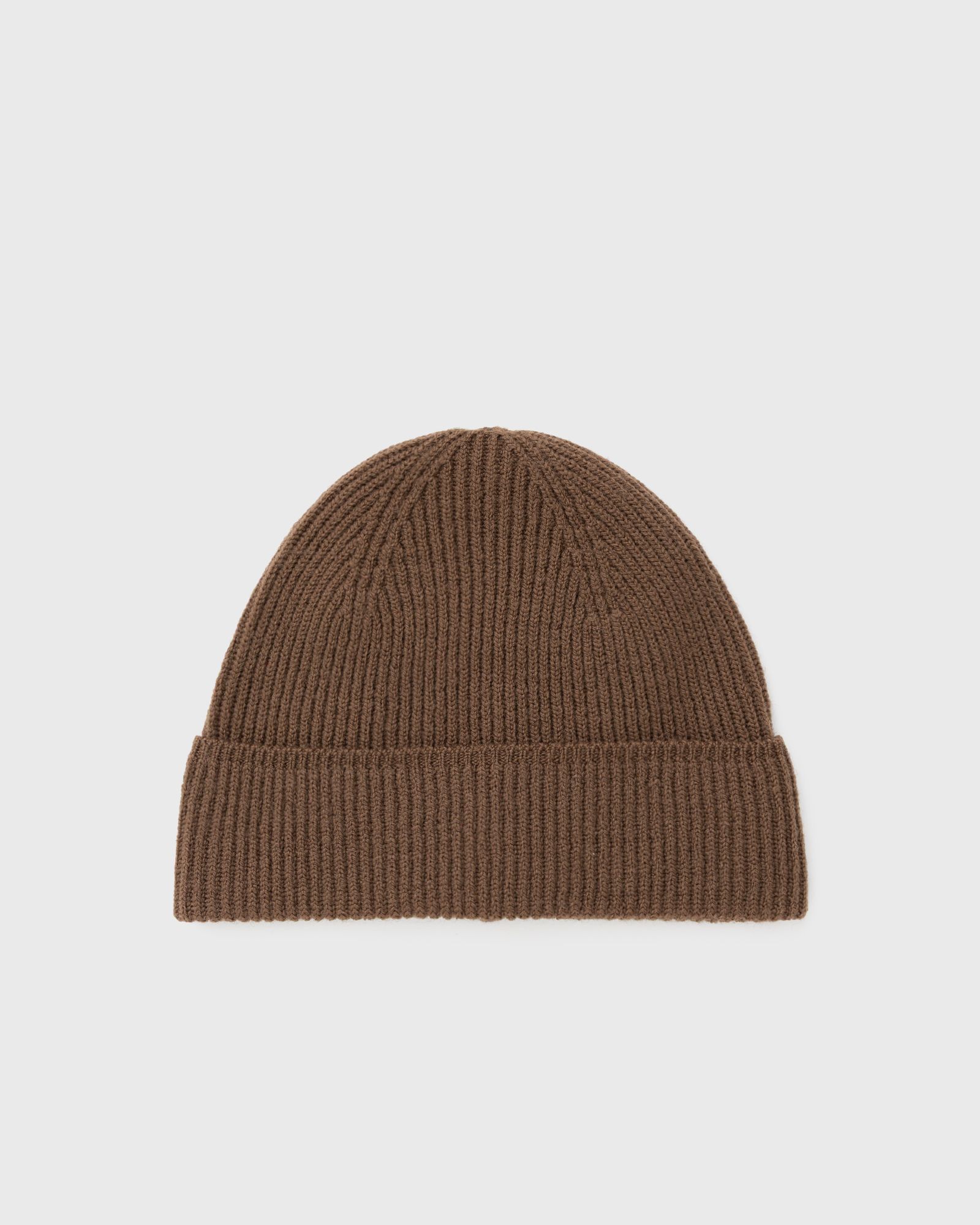 Pas Normal Studios Off-Race Merino Knit Beanie, brown