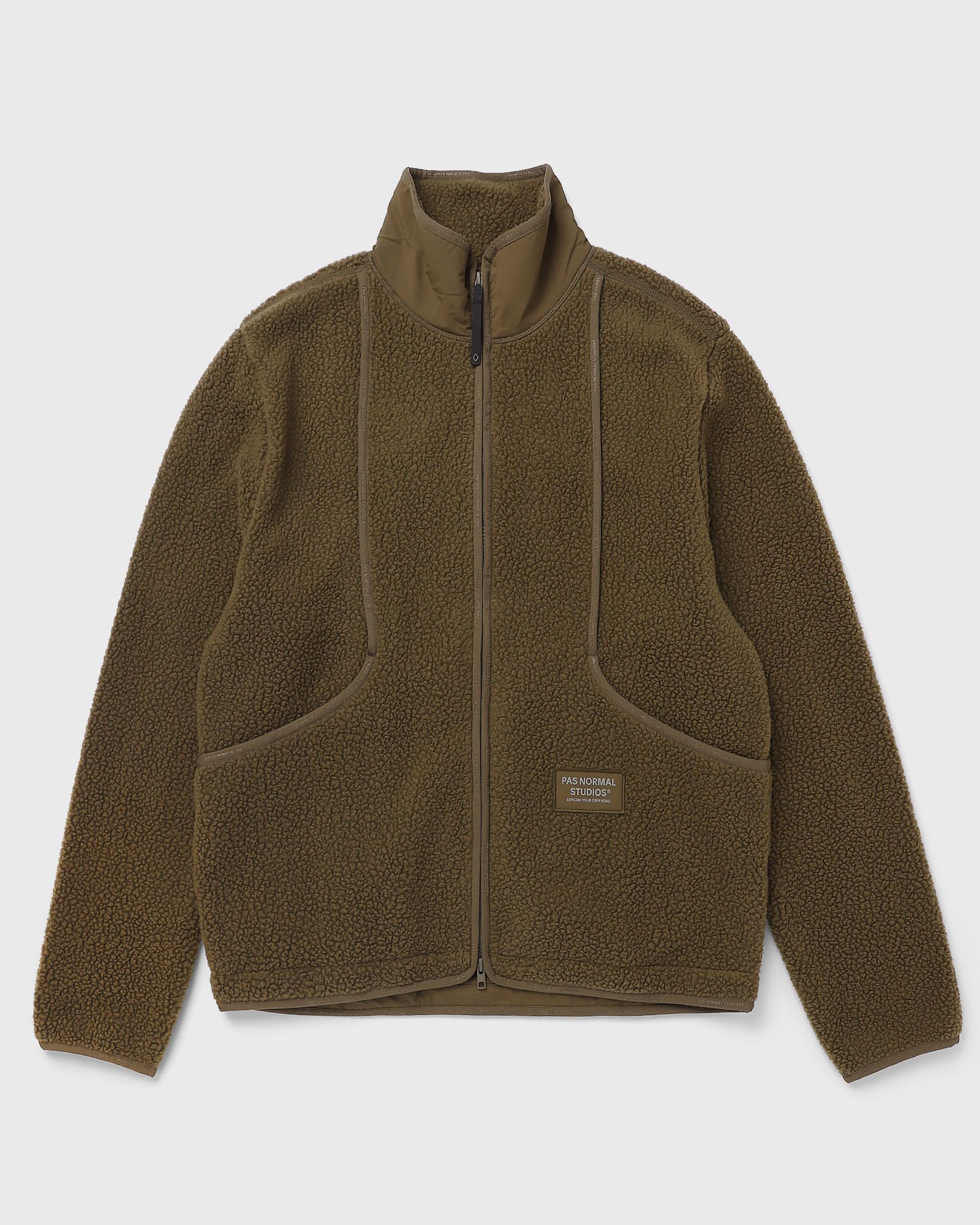 Pas Normal Studios Off-Race Pile Fleece Jacket, green