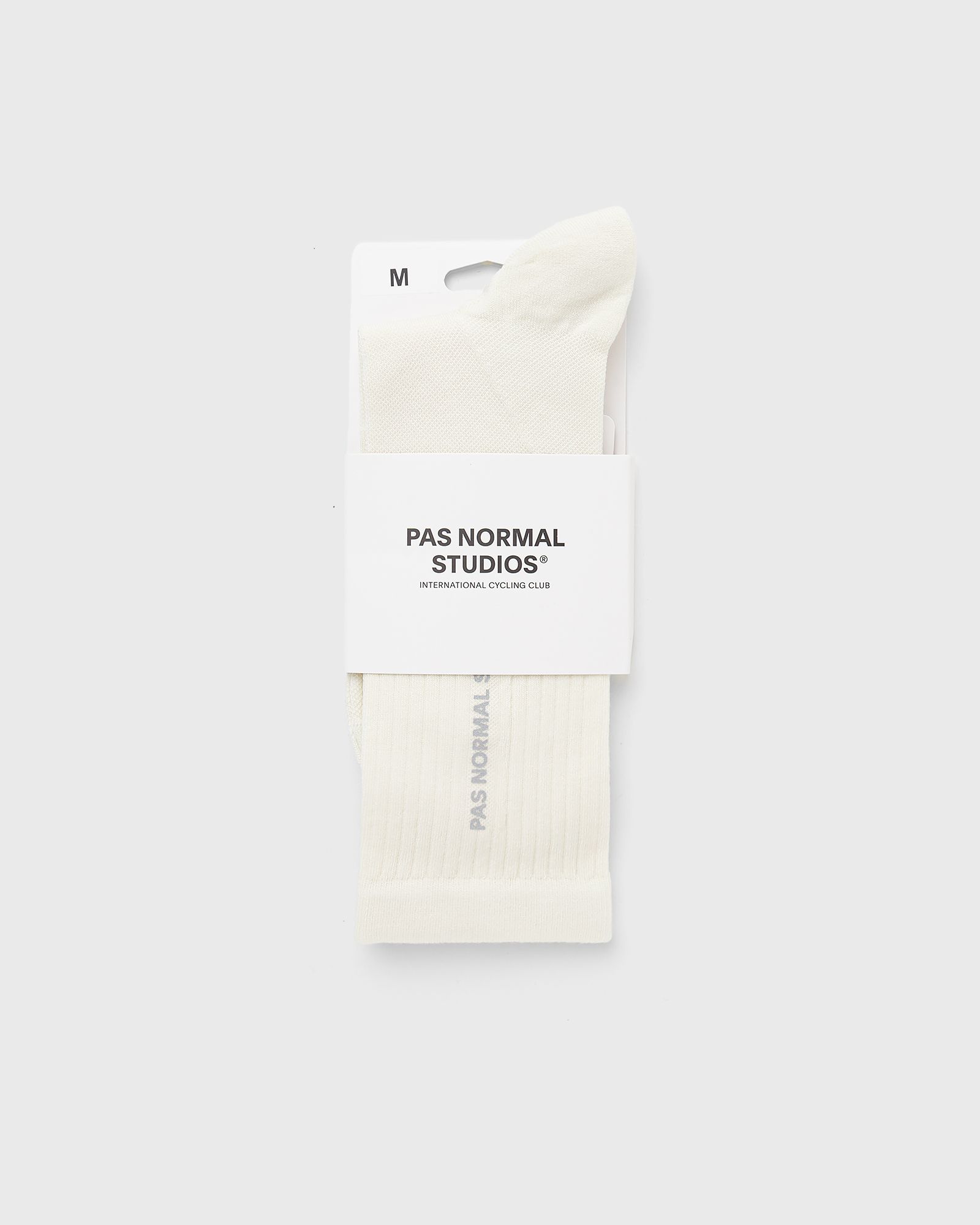 Pas Normal Studios Off-Race Socks, white