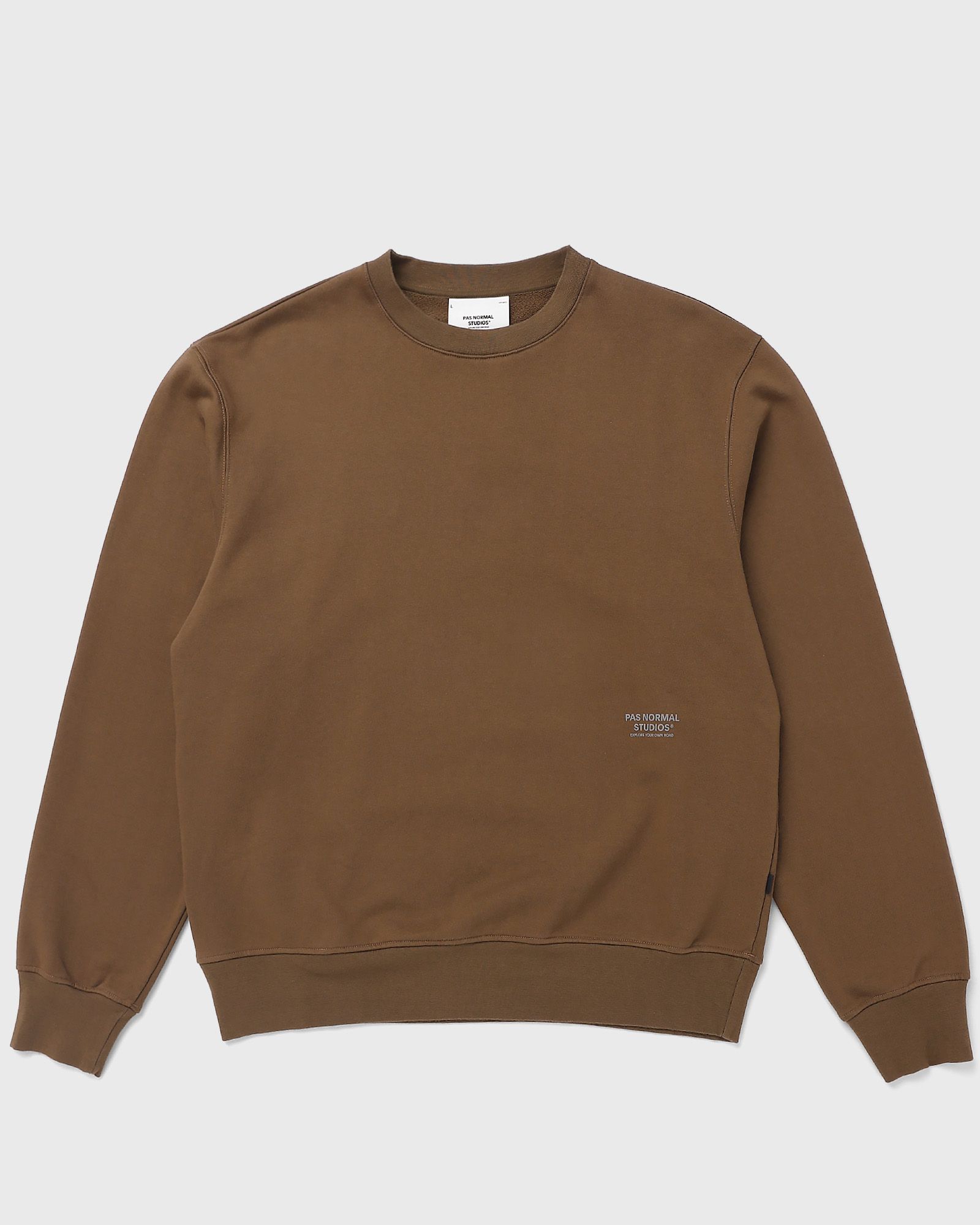 Pas Normal Studios Off-Race Sweatshirt, brown