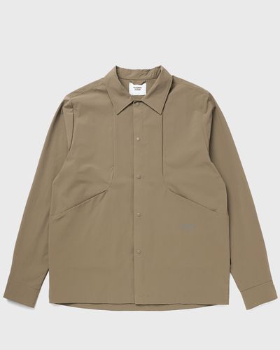 Pas Normal Studios Off-Race Tech Overshirt, brown