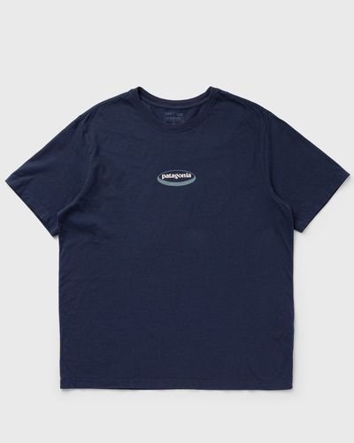 Patagonia 95 Oval Logo Tee, blue