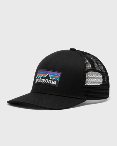 Patagonia P-6 Logo Trucker Hat, black