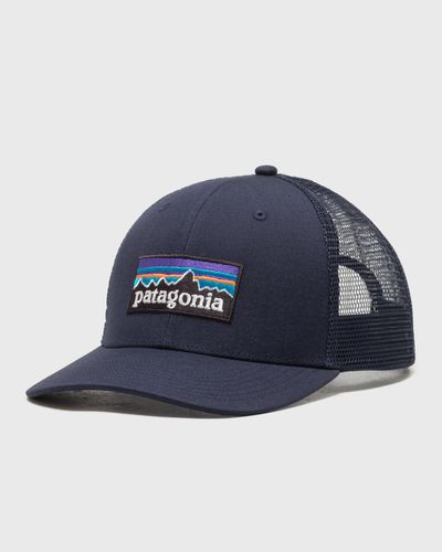Patagonia P-6 Logo Trucker Hat, blue