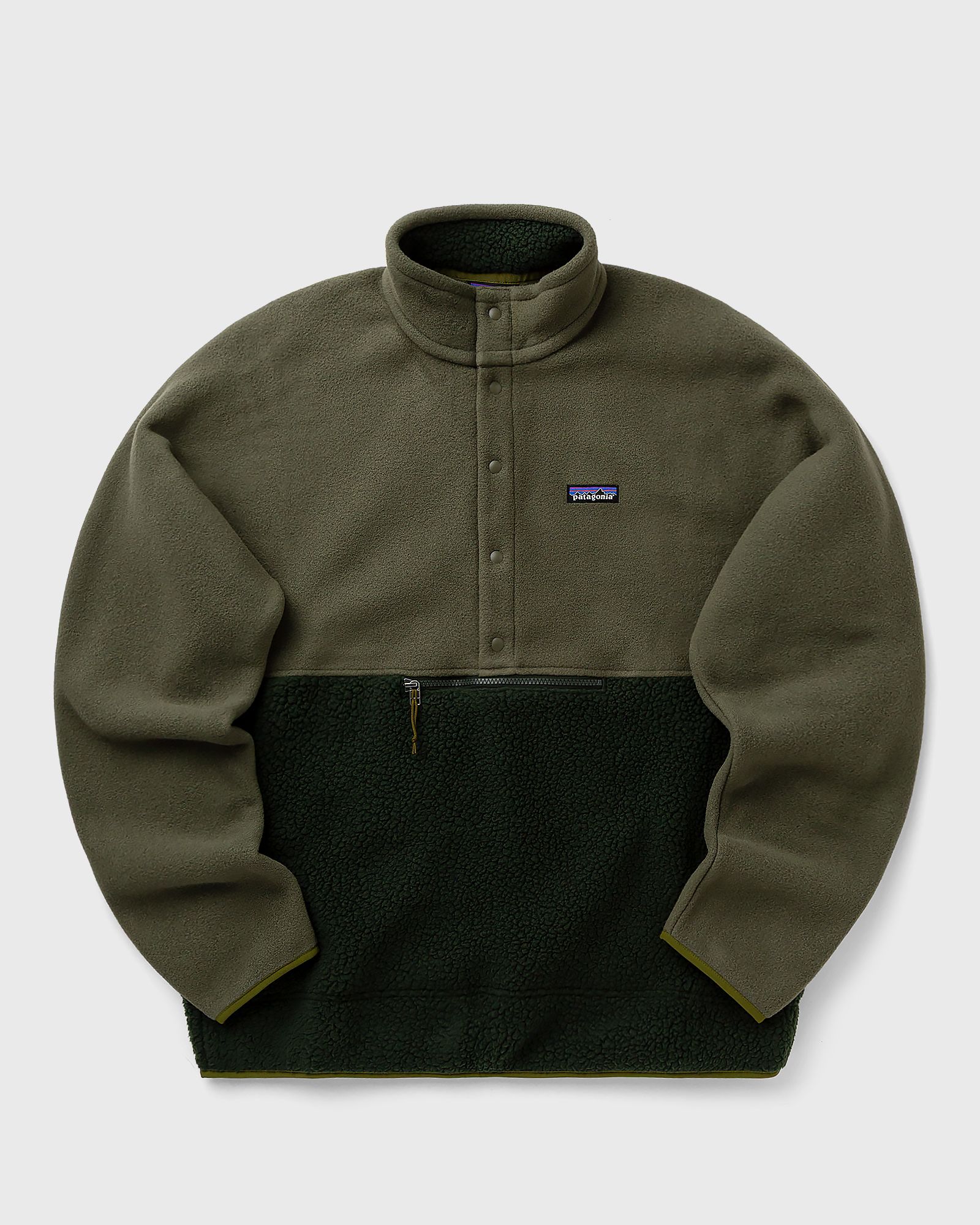Patagonia Retro Pile Half-Snap Pullover, green