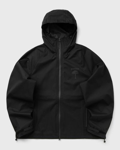 PATTA Patta 3M Reflective Waterproof Rain Jacket, black