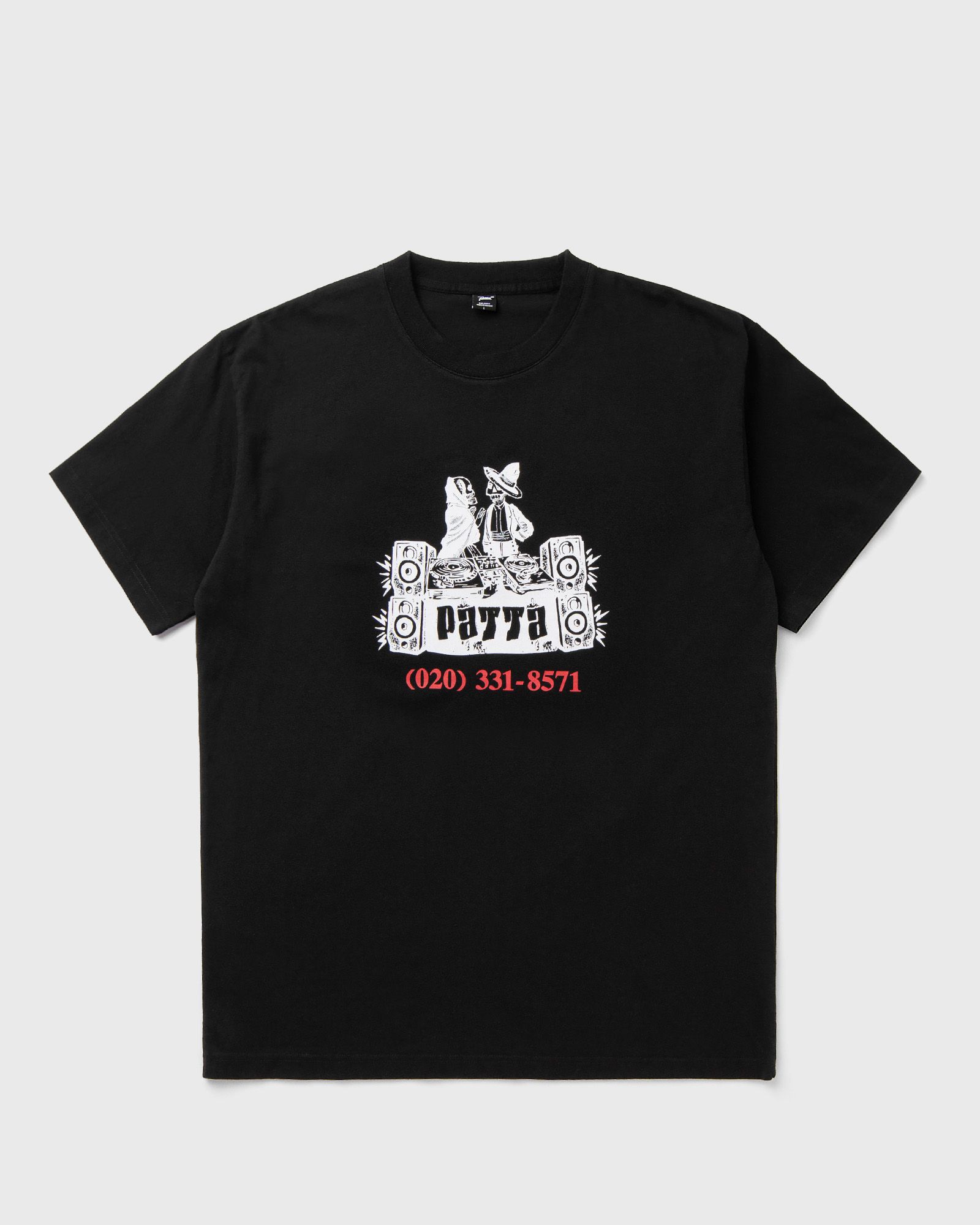 PATTA Patta DJ Skully T-Shirt, black