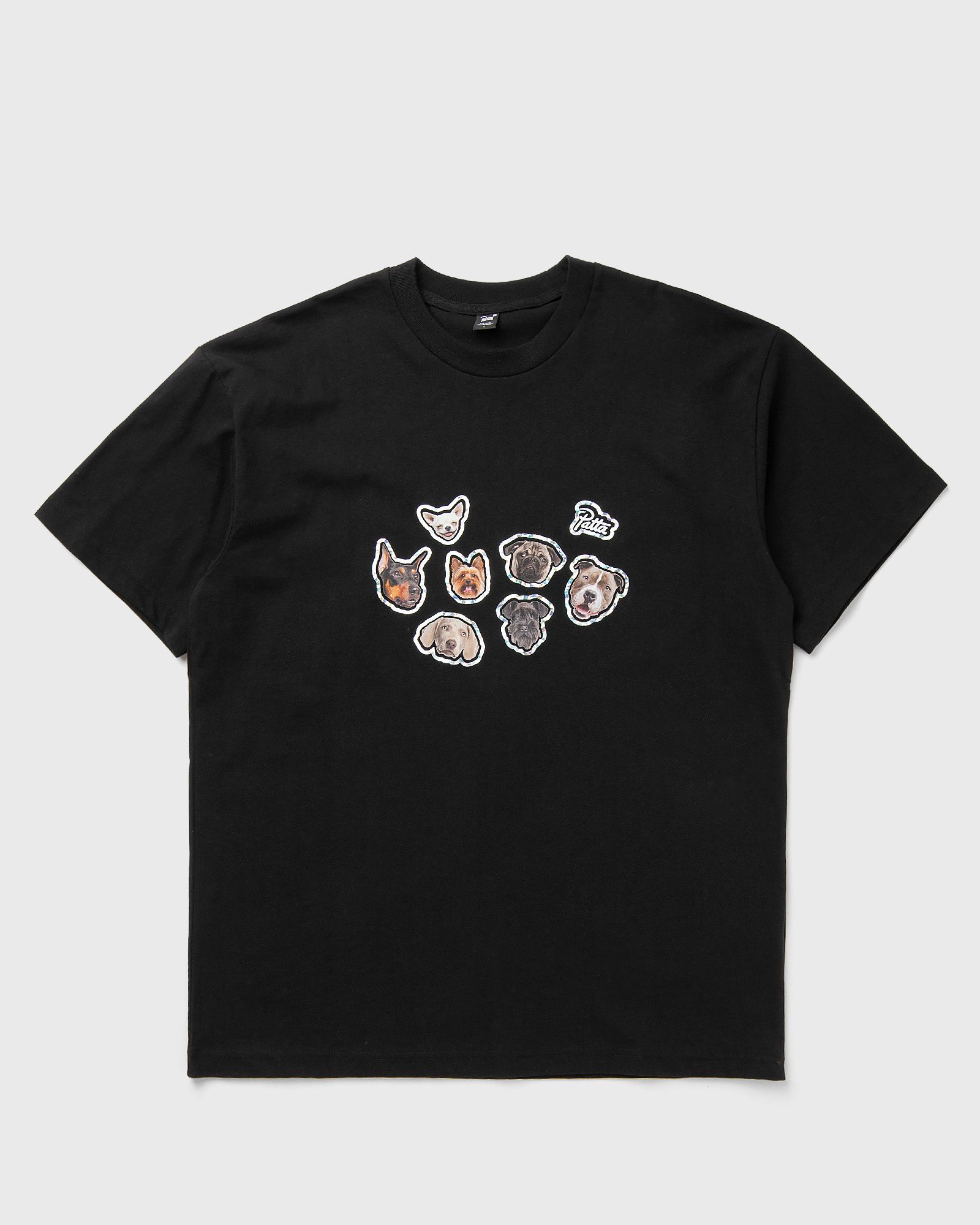 PATTA Patta Dogs T-Shirt, black